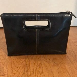 Black Patent Leather Clutch